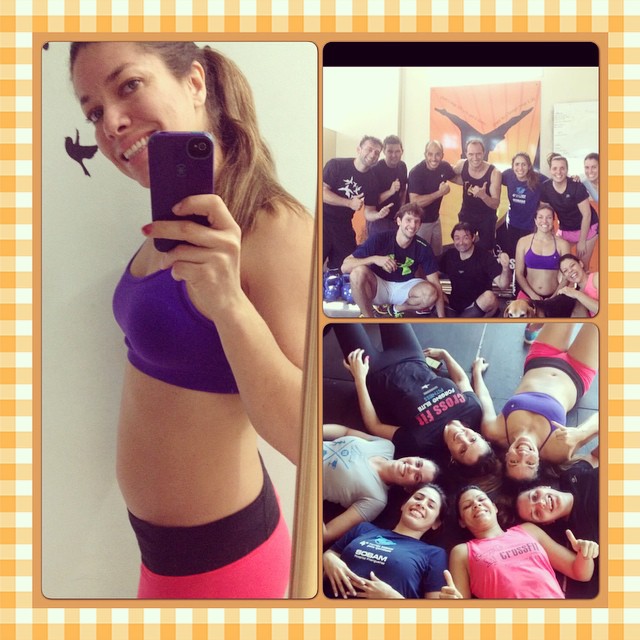 Quase 17 semanas, o baby já começou a aparecer!!!